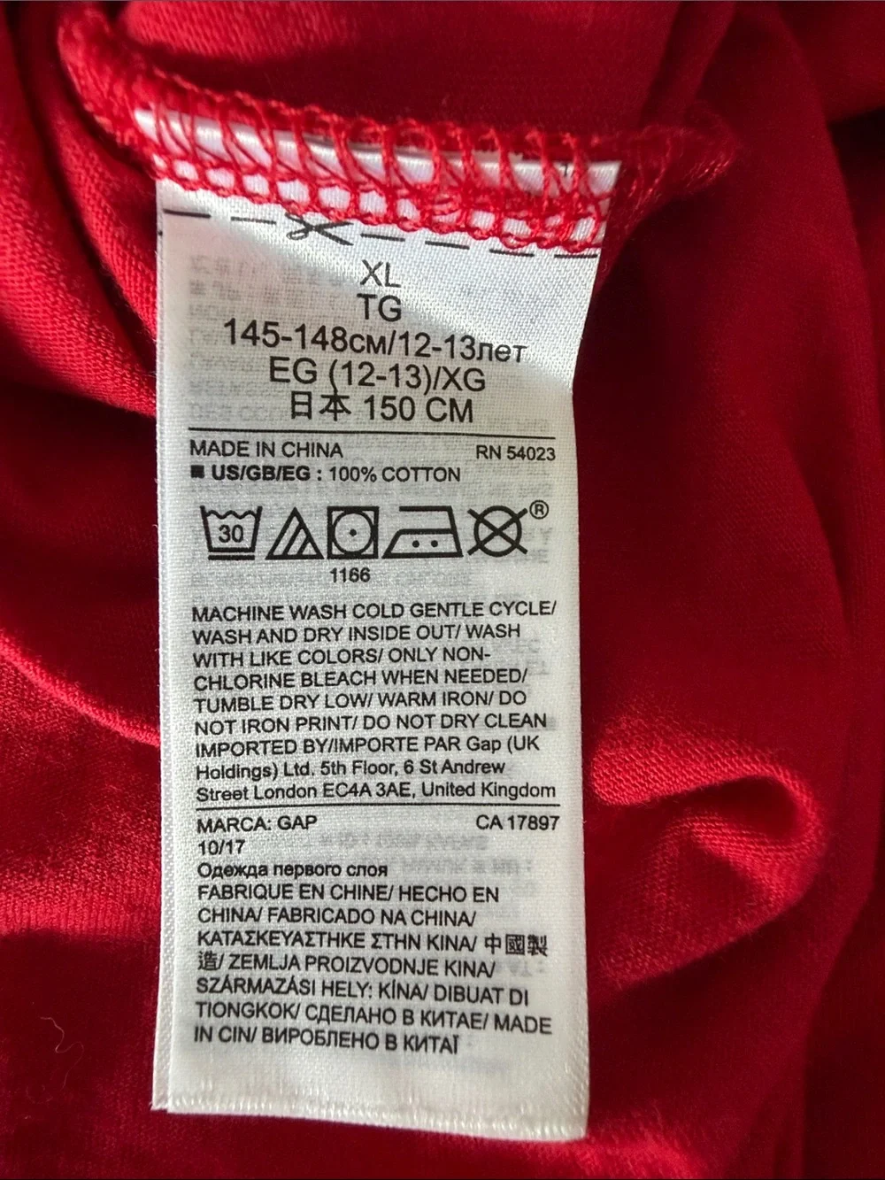 GAP long sleeve sequin flip shirt